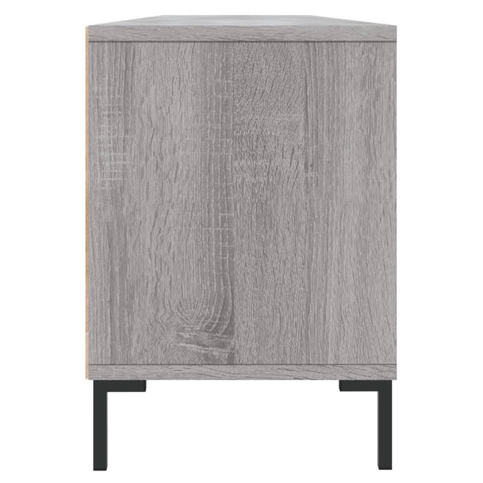 Comodă TV, gri sonoma, 150x30x44,5 cm, lemn prelucrat - WALTI WALTI