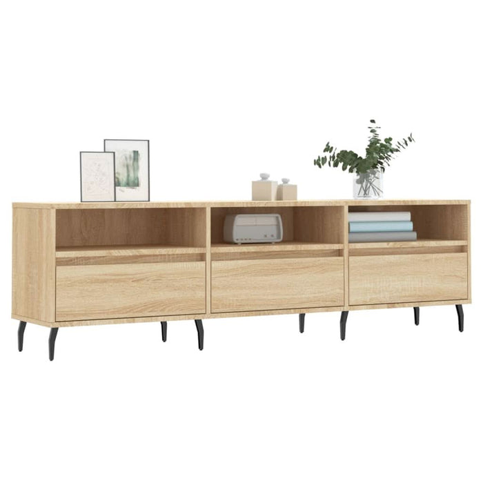 Comodă TV, stejar sonoma, 150x30x44,5 cm, lemn prelucrat - WALTI WALTI