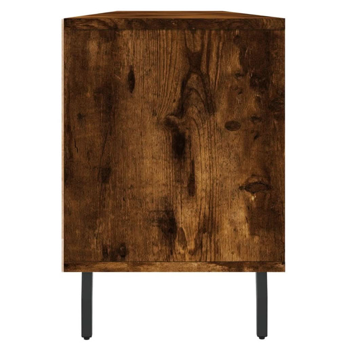 Comodă TV, stejar fumuriu, 150x30x44,5 cm, lemn prelucrat - WALTI WALTI