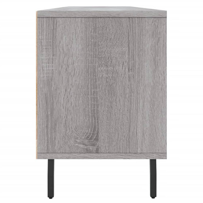 Comodă TV, gri sonoma, 150x30x44,5 cm, lemn prelucrat - WALTI WALTI