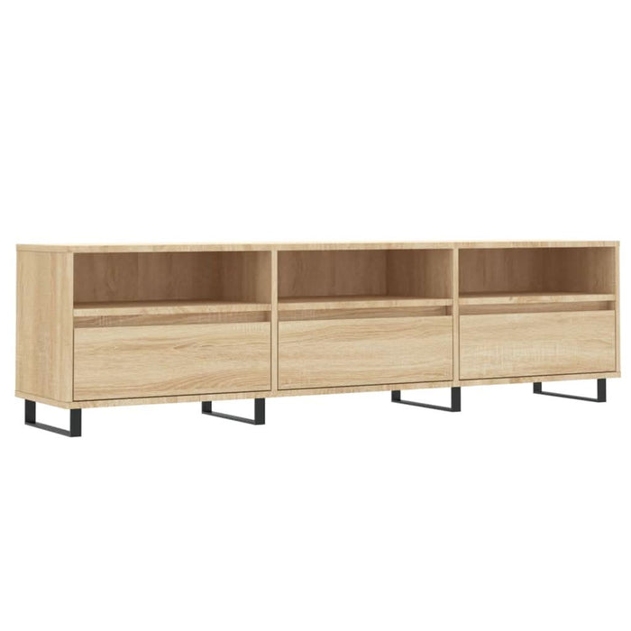 Comodă TV, stejar sonoma, 150x30x44,5 cm, lemn prelucrat - WALTI WALTI