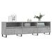 Comodă TV, gri beton, 150x30x44,5 cm, lemn prelucrat - WALTI WALTI