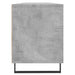 Comodă TV, gri beton, 150x30x44,5 cm, lemn prelucrat - WALTI WALTI