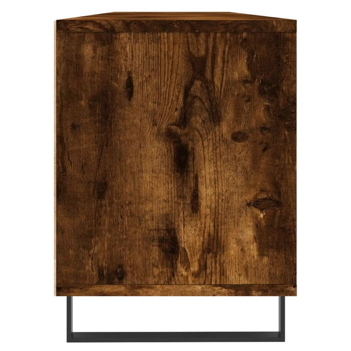 Comodă TV, stejar fumuriu, 150x30x44,5 cm, lemn prelucrat - WALTI WALTI