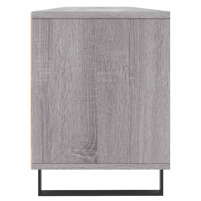 Comodă TV, gri sonoma, 150x30x44,5 cm, lemn prelucrat - WALTI WALTI