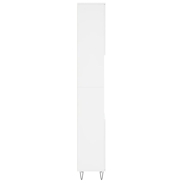 Dulap de baie, alb, 30x30x190 cm, lemn prelucrat - WALTI WALTI