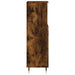 Dulap de baie, stejar afumat, 30x30x100 cm, lemn prelucrat - WALTI WALTI