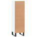 Dulap de baie, alb, 30x30x100 cm, lemn prelucrat - WALTI WALTI
