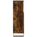 Dulap de baie, stejar afumat, 30x30x100 cm, lemn prelucrat - WALTI WALTI