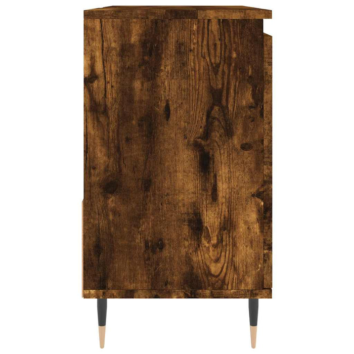 Dulap de baie, stejar afumat, 65x33x60 cm, lemn prelucrat - WALTI WALTI