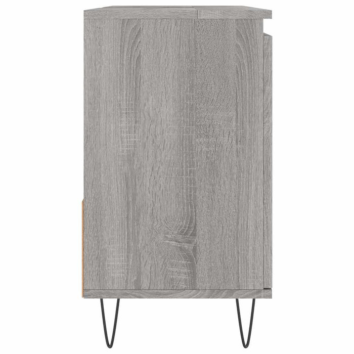 Dulap de baie, gri sonoma, 65x33x60 cm, lemn prelucrat - WALTI WALTI
