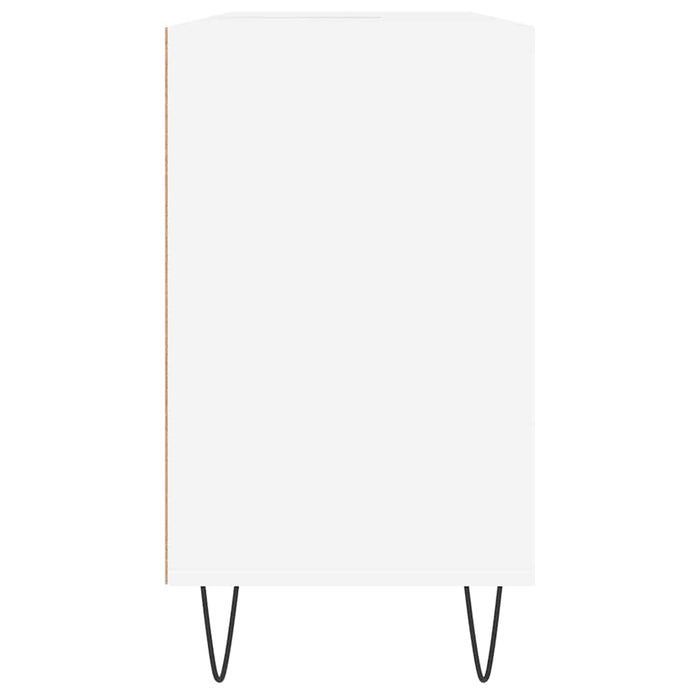 Dulap pentru baie, alb, 80x33x60 cm, lemn compozit WALTI