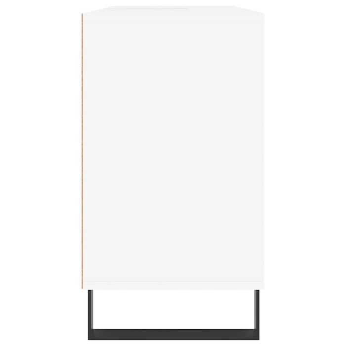 Dulap pentru baie, alb, 80x33x60 cm, lemn compozit WALTI