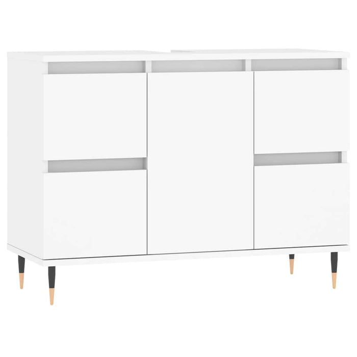 Dulap pentru baie, alb, 80x33x60 cm, lemn compozit - WALTI WALTI