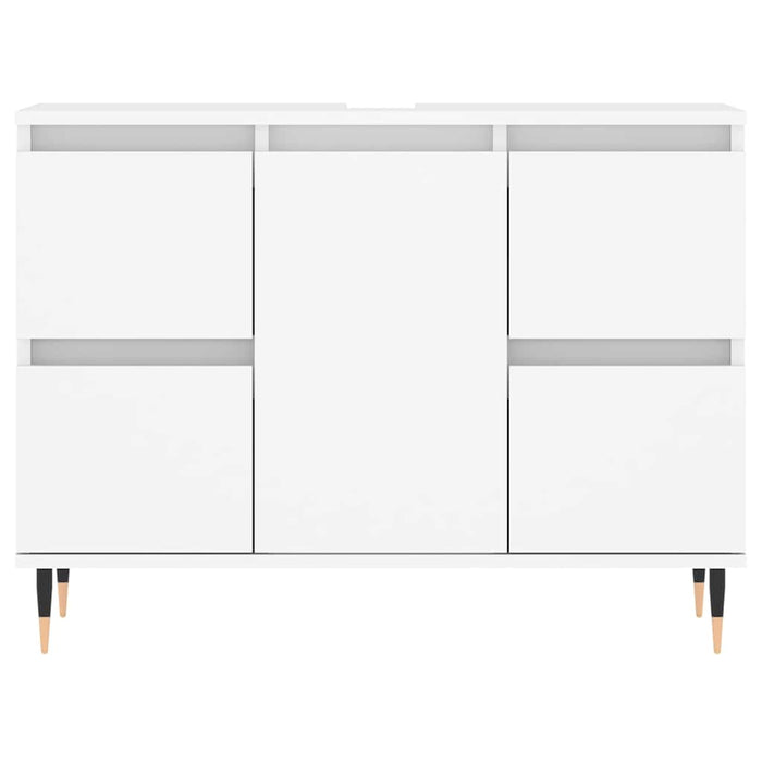 Dulap pentru baie, alb, 80x33x60 cm, lemn compozit - WALTI WALTI