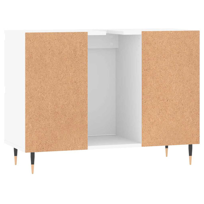Dulap pentru baie, alb, 80x33x60 cm, lemn compozit - WALTI WALTI