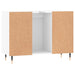 Dulap pentru baie, alb, 80x33x60 cm, lemn compozit - WALTI WALTI
