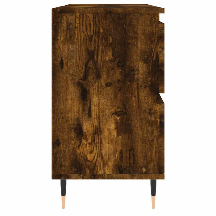 Dulap pentru baie, stejar fumuriu, 80x33x60 cm, lemn compozit - WALTI WALTI
