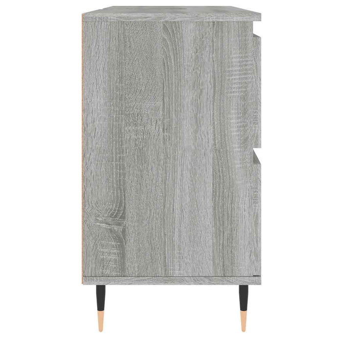 Dulap pentru baie, gri sonoma, 80x33x60 cm, lemn compozit - WALTI WALTI