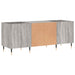 Dulap pentru discuri gri sonoma, 121x38x48 cm, lemn prelucrat - WALTI WALTI