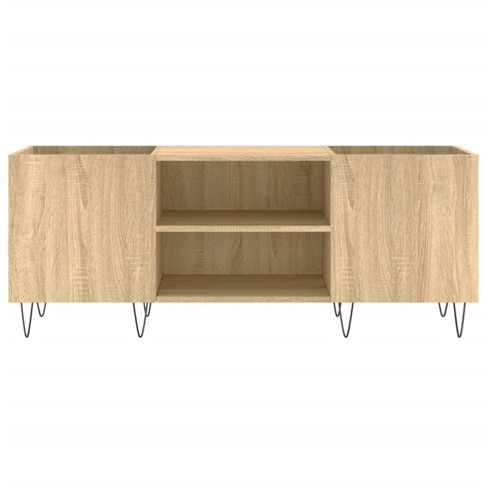 Dulap pentru discuri stejar sonoma 121x38x48 cm, lemn prelucrat - WALTI WALTI
