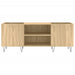 Dulap pentru discuri stejar sonoma 121x38x48 cm, lemn prelucrat - WALTI WALTI