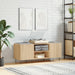 Dulap pentru discuri stejar sonoma 121x38x48 cm, lemn prelucrat - WALTI WALTI