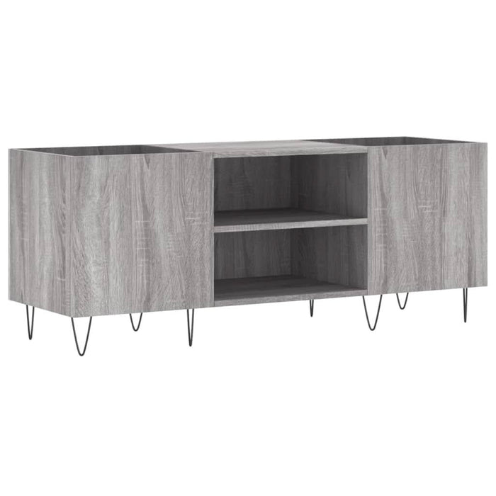 Dulap pentru discuri gri sonoma, 121x38x48 cm, lemn prelucrat - WALTI WALTI
