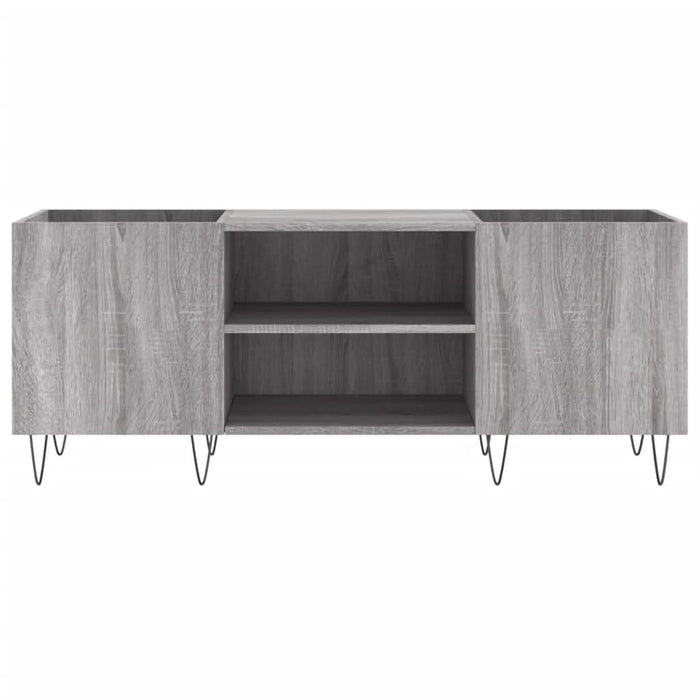 Dulap pentru discuri gri sonoma, 121x38x48 cm, lemn prelucrat - WALTI WALTI