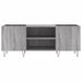 Dulap pentru discuri gri sonoma, 121x38x48 cm, lemn prelucrat - WALTI WALTI
