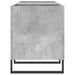 Dulap pentru discuri gri beton, 121x38x48 cm, lemn prelucrat - WALTI WALTI