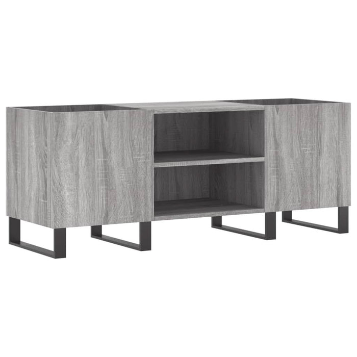 Dulap pentru discuri gri sonoma, 121x38x48 cm, lemn prelucrat - WALTI WALTI