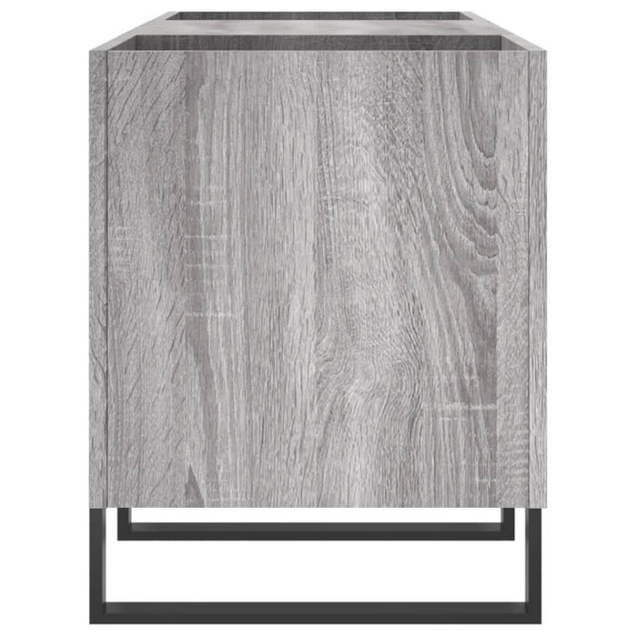 Dulap pentru discuri gri sonoma, 121x38x48 cm, lemn prelucrat - WALTI WALTI