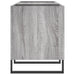 Dulap pentru discuri gri sonoma, 121x38x48 cm, lemn prelucrat - WALTI WALTI