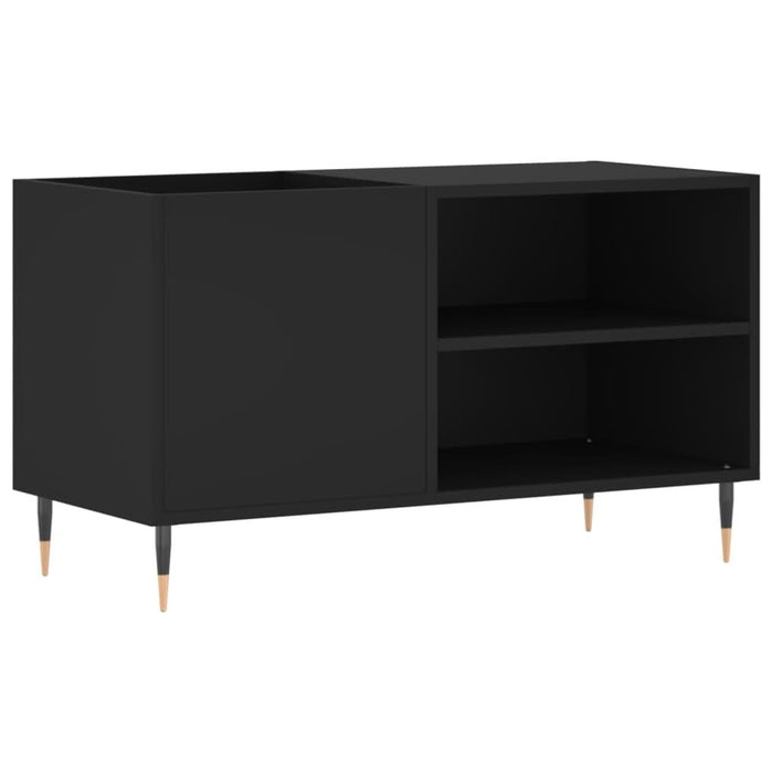 Dulap pentru discuri, negru, 85x38x48 cm, lemn prelucrat - WALTI WALTI