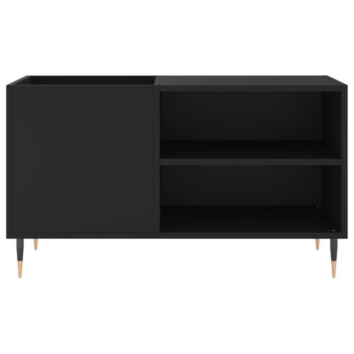 Dulap pentru discuri, negru, 85x38x48 cm, lemn prelucrat - WALTI WALTI