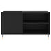 Dulap pentru discuri, negru, 85x38x48 cm, lemn prelucrat - WALTI WALTI