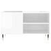 Dulapuri pentru discuri alb lucios 85x38x48 cm lemn prelucrat - WALTI WALTI