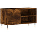 Dulap pentru discuri stejar afumat 85x38x48 cm lemn prelucrat - WALTI WALTI