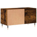 Dulap pentru discuri stejar afumat 85x38x48 cm lemn prelucrat - WALTI WALTI