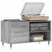 Dulap pentru discuri gri sonoma 85x38x48 cm lemn prelucrat - WALTI WALTI