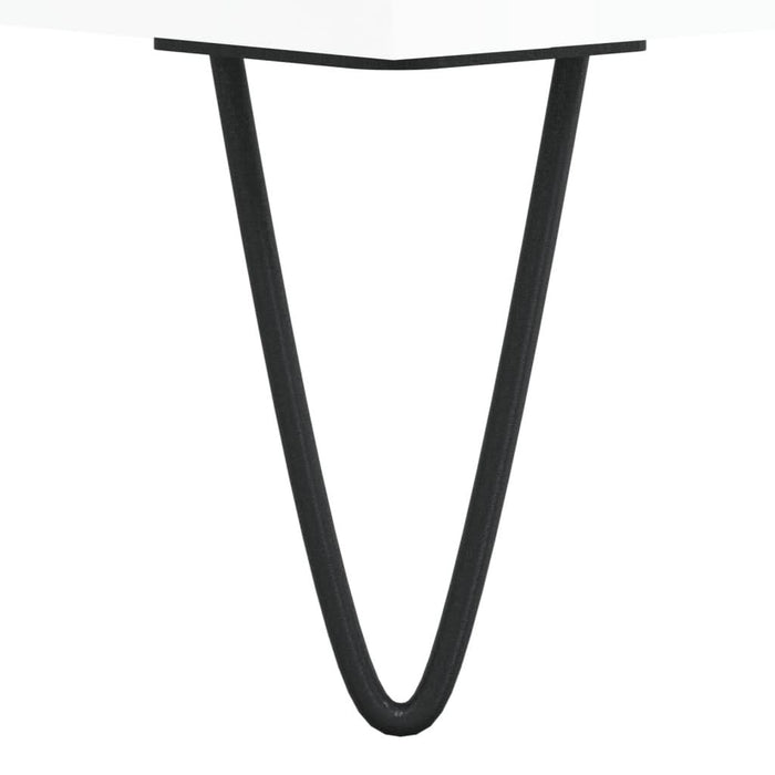 Dulapuri pentru discuri alb lucios 85x38x48 cm lemn prelucrat - WALTI WALTI
