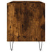 Dulap pentru discuri stejar afumat 85x38x48 cm lemn prelucrat - WALTI WALTI