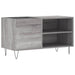 Dulap pentru discuri gri sonoma 85x38x48 cm lemn prelucrat - WALTI WALTI