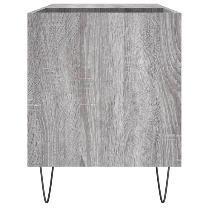 Dulap pentru discuri gri sonoma 85x38x48 cm lemn prelucrat - WALTI WALTI