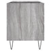Dulap pentru discuri gri sonoma 85x38x48 cm lemn prelucrat - WALTI WALTI
