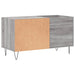Dulap pentru discuri gri sonoma 85x38x48 cm lemn prelucrat - WALTI WALTI