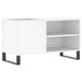 Dulap de discuri, alb, 85x38x48 cm, lemn prelucrat - WALTI WALTI