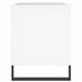 Dulap de discuri, alb, 85x38x48 cm, lemn prelucrat - WALTI WALTI