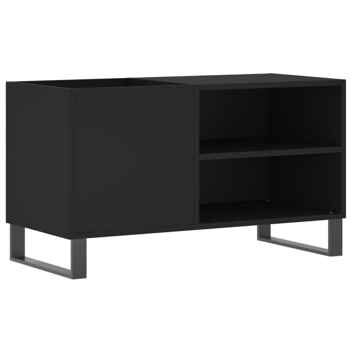 Dulap pentru discuri, negru, 85x38x48 cm, lemn prelucrat - WALTI WALTI